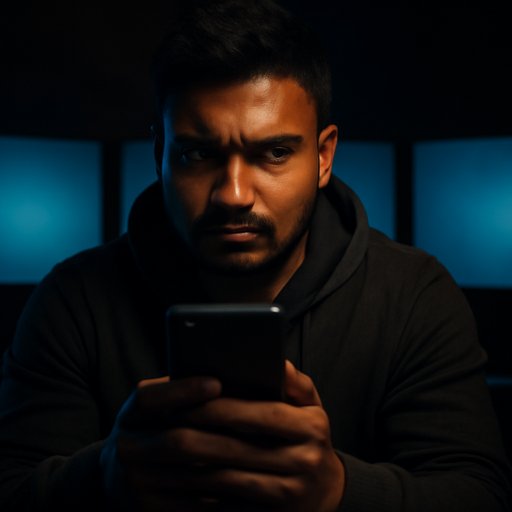 r7777 app promotion page on phone